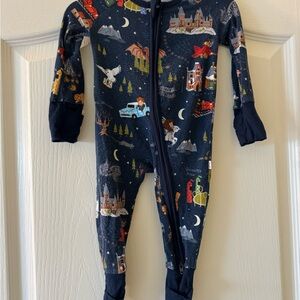 Little Sleepies Harry Potter zippy 0-3m